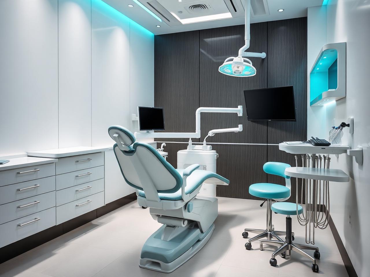 Modern dental treatment room